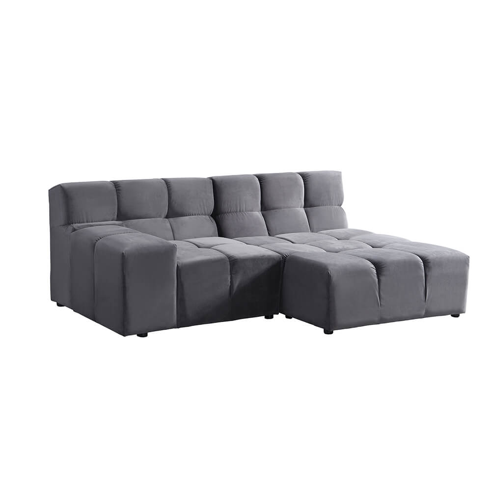 HOME DELUXE Modulaire bank ORLENA - L Rechts Antraciet