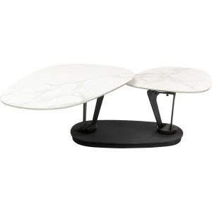 Kare Design Salontafel Franklin Wit Kare Design Salontafel Franklin Wit