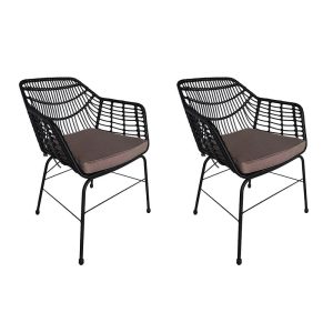 HOME DELUXE tuinstoel incl. zitkussen TARA – 63 x 60 x 82 cm weerbeste HOME DELUXE tuinstoel incl. zitkussen TARA – 63 x 60 x 82 cm weerbeste