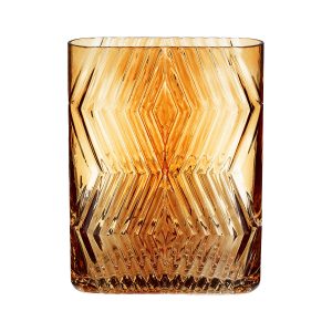 Hübsch vaas Ivy – glas – 18x8xh23cm