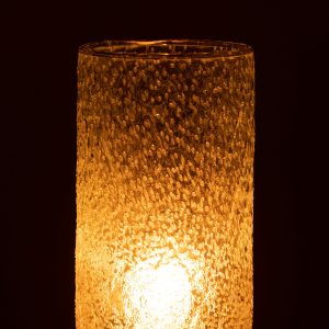 J-Line windlicht Rand – glas – goud/transparant – large J-Line windlicht Rand – glas – goud/transparant – large