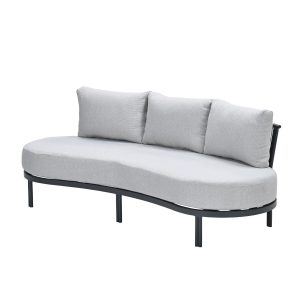 Garden Impressions Loungebank Toscana L225 cm – donker grijs Garden Impressions Loungebank Toscana L225 cm – donker grijs