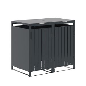Garden Impressions containerberging Binport 136x80x118 cm – donker gri Garden Impressions containerberging Binport 136x80x118 cm – donker gri