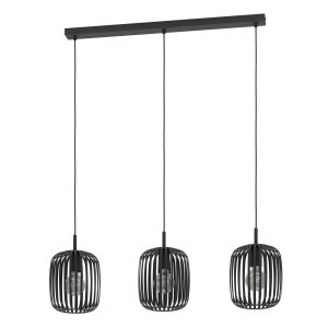 EGLO hanglamp Romazzina – e27 – 90 cm – zwart EGLO hanglamp Romazzina – e27 – 90 cm – zwart