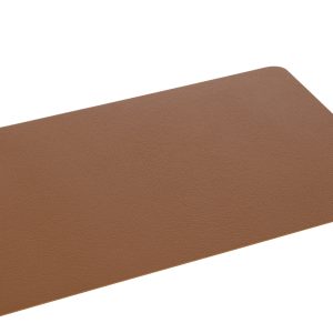 J-Line placemat Rechthoek – kunststof – cognac – 6 stuks