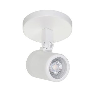Highlight spot Rain – 1 lichts – 10 x 15 cm – wit