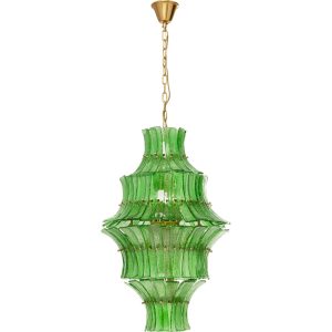 Kare Design Hanglamp Venezia groen Ø53cm
