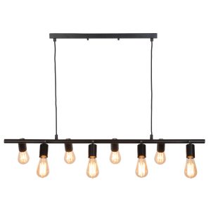it's about RoMi hanglamp Miami – zwart – 105x15x9cm