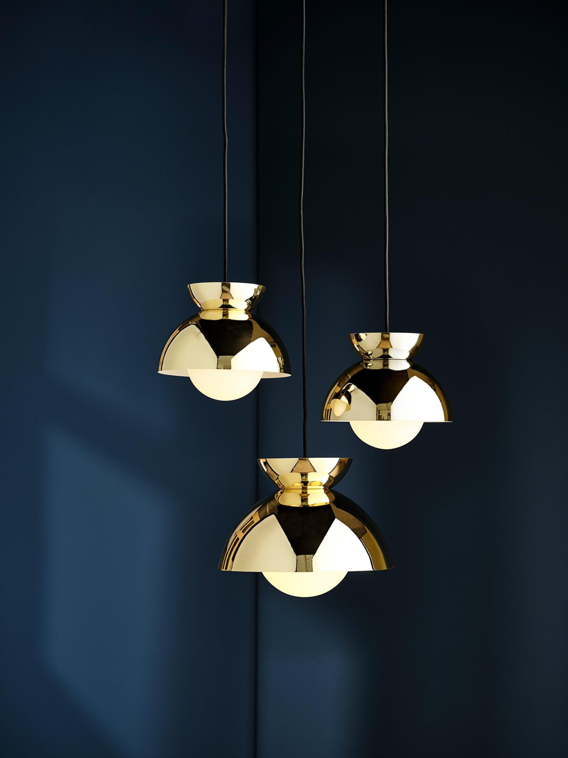 Frandsen hanglamp Butterfly - goud - 21x21x17cm