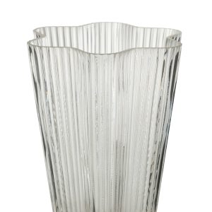 J-Line vaas Clara – glas – transparant – small – Ø 15 cm J-Line vaas Clara – glas – transparant – small – Ø 15 cm