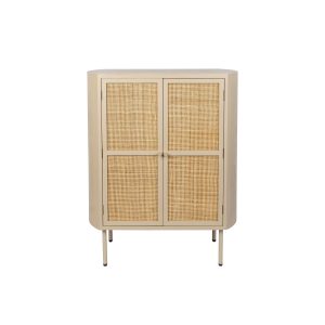 Housecraft Living Amaya Kast Laag 2 deurs Rotan – Beige