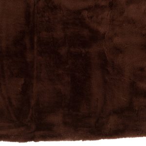 J-Line plaid Cutie – fleece deken – polyester – bruin – 180 x 130 cm J-Line plaid Cutie – fleece deken – polyester – bruin – 180 x 130 cm