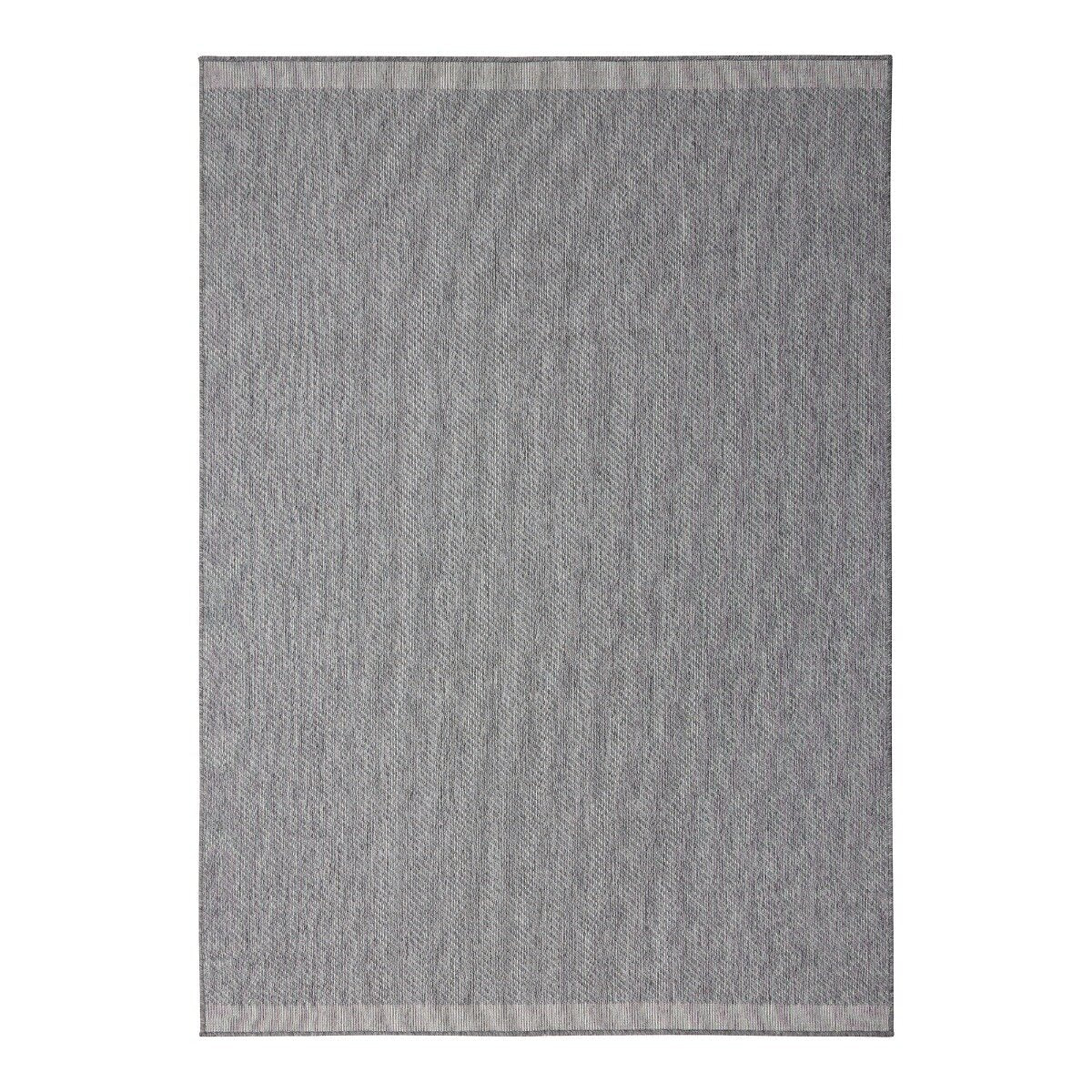 Buitenkleed Border - Grijs/wit - dubbelzijdig - EVA Interior - 160 x 2