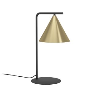 EGLO tafellamp Narices – e27 – 50 cm – zwart/goud EGLO tafellamp Narices – e27 – 50 cm – zwart/goud