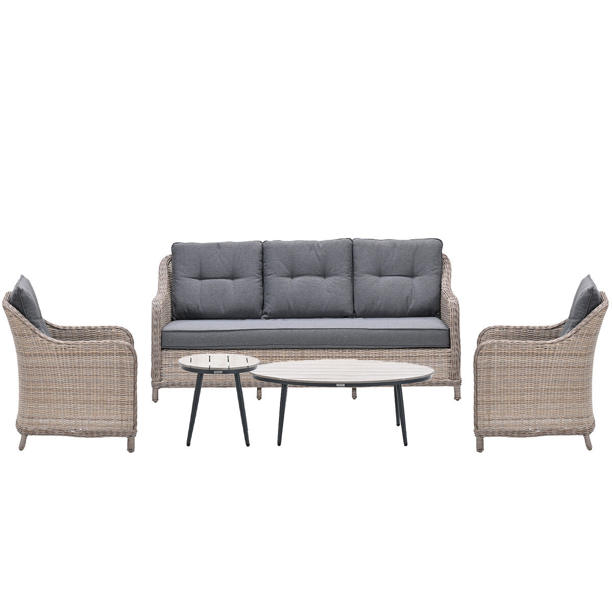 Garden Impressions loungeset - Nova - Lucas vintage willow - 5-delig