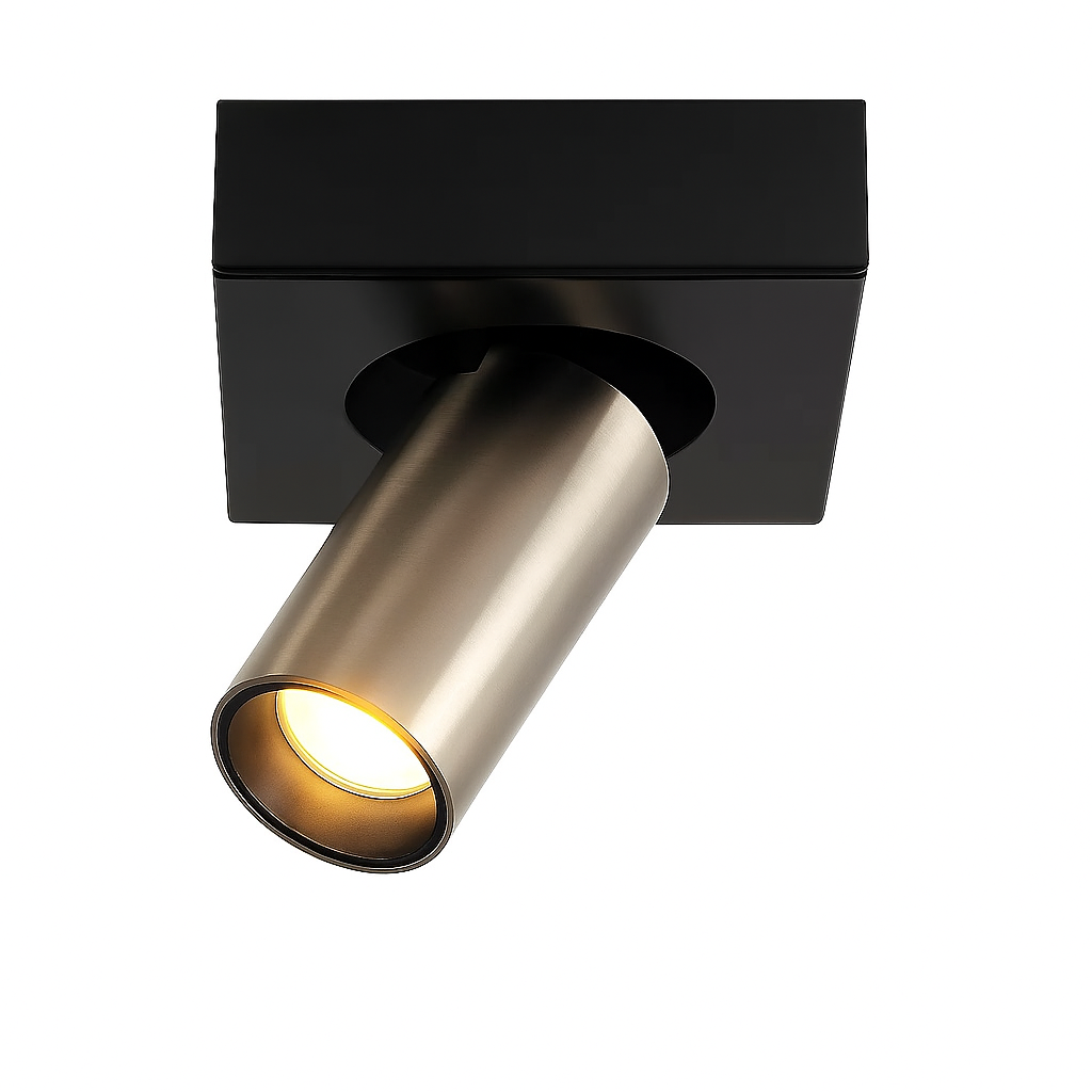 Highlight spot Eliano - 1 lichts - 10 x 12.5 cm - mat chroom