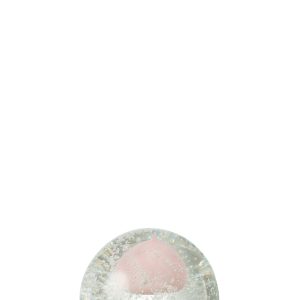 J-Line presse-papier Bubbel – glas – roze – medium J-Line presse-papier Bubbel – glas – roze – medium