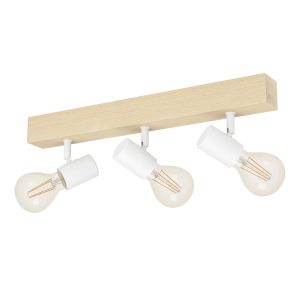EGLO townshend 3 Townshend 3 – plafondlamp – 3-lichts – e27 – eikenhou EGLO townshend 3 Townshend 3 – plafondlamp – 3-lichts – e27 – eikenhou