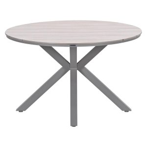 Garden Impressions tuintafel Tulli light teak vironwood – Ø122 cm – ro