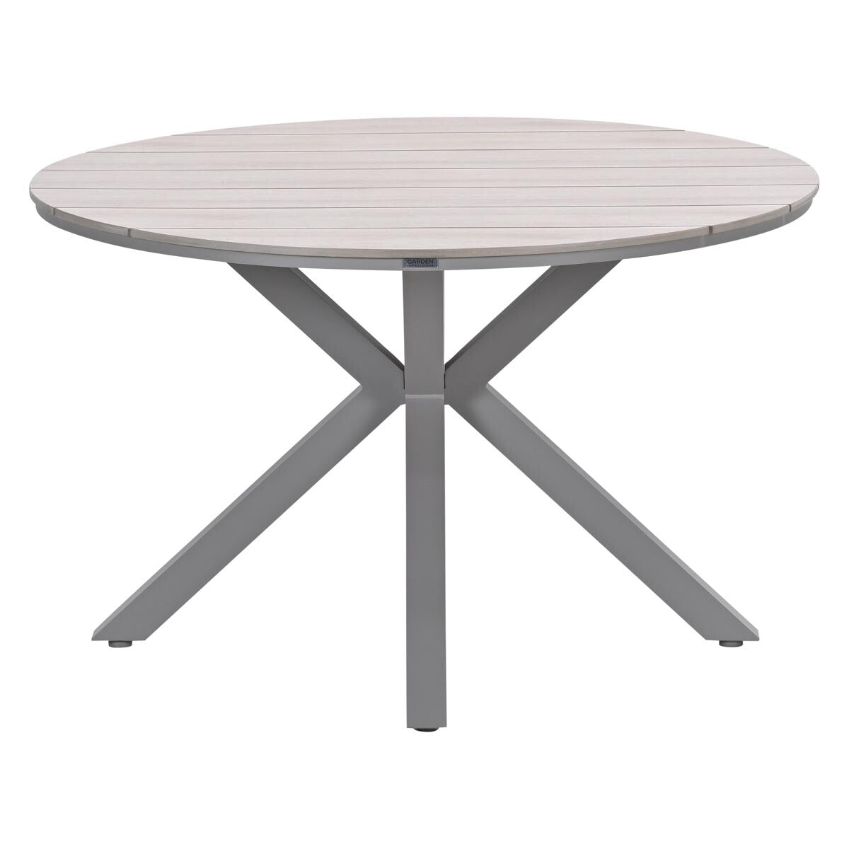 Garden Impressions tuintafel Tulli light teak vironwood - Ø122 cm - ro