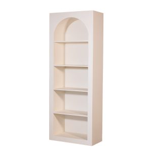 Giga Meubel Vakkenkast Fiene – MDF/Beton Ciré – Beige – 80x38x210cm