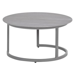 Garden Impressions Loungetafel Monte carlo Ø80xH40 cm – taupe Garden Impressions Loungetafel Monte carlo Ø80xH40 cm – taupe