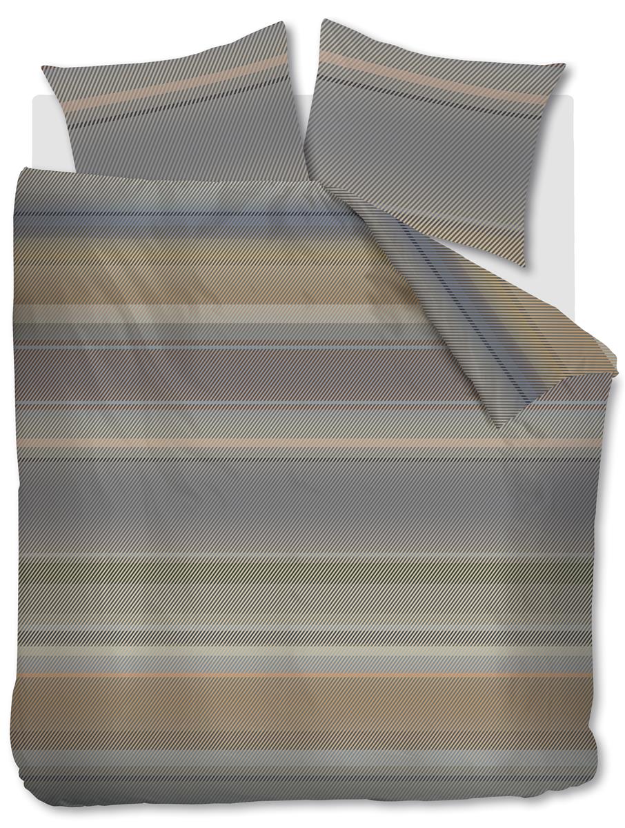 Kardol dekbedovertrek Beaming - 240x200/220 cm - blauw grijs