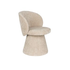 Housecraft Living Milly Eetkamerstoel Taupe Housecraft Living Milly Eetkamerstoel Taupe
