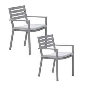 Garden Impressions tuinstoel Amarillo taupe – 2 stuks Garden Impressions tuinstoel Amarillo taupe – 2 stuks