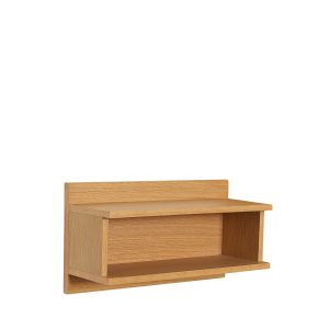 Hübsch plank Misty – mdf/eikenfineer – 40x16xh22cm Hübsch plank Misty – mdf/eikenfineer – 40x16xh22cm