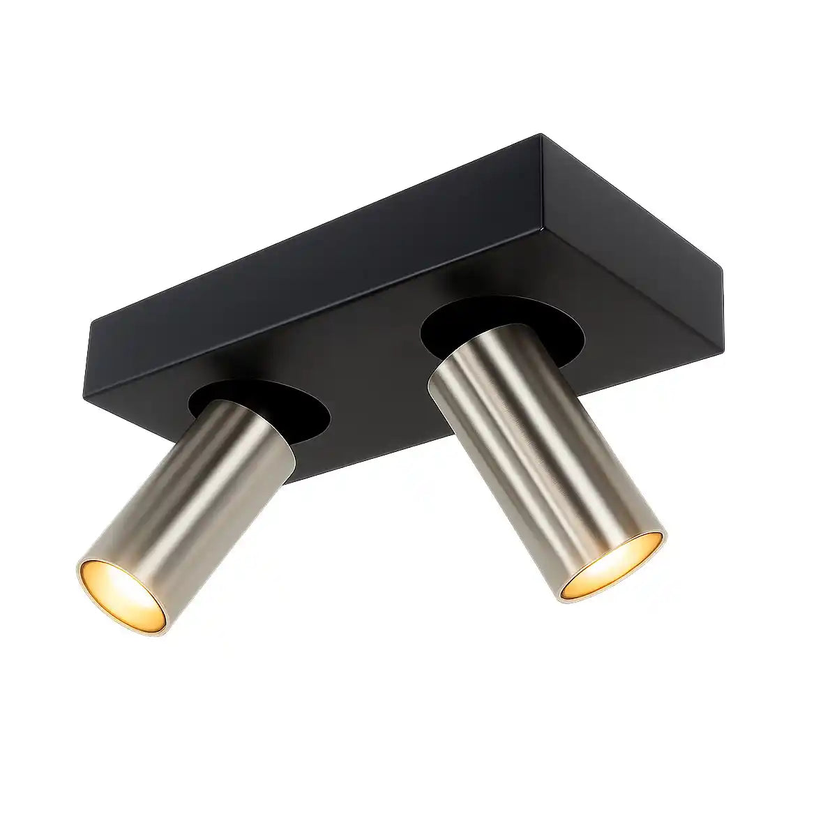Highlight spot Eliano - 2 lichts - 24 x 12.5 cm - mat chroom