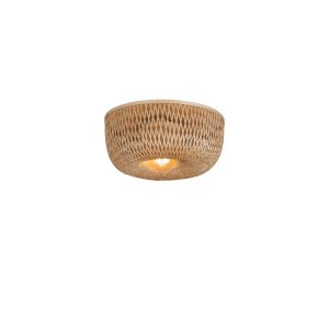 GOOD&MOJO plafonniere BARBADOS – bruin – Ø35cm GOOD&MOJO plafonniere BARBADOS – bruin – Ø35cm
