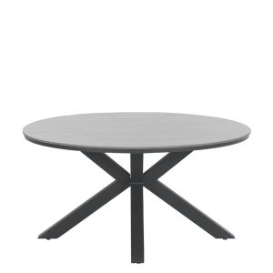 Garden Impressions Edison tuintafel – Ø148 cm – grey teak Vironwood