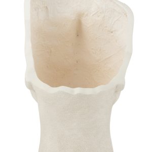 J-Line bloempot David – keramiek – wit – large – Ø 36 cm J-Line bloempot David – keramiek – wit – large – Ø 36 cm