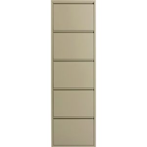 Kare Design Schoenenkast Caruso kaki 5 laden Kare Design Schoenenkast Caruso kaki 5 laden