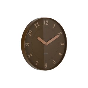 Karlsson wandklok Amena – bruin – Ø40cm Karlsson wandklok Amena – bruin – Ø40cm