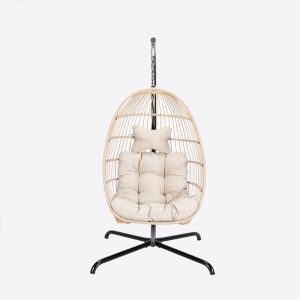 HOME DELUXE hangstoel LOMA – 1 zits beige HOME DELUXE hangstoel LOMA – 1 zits beige