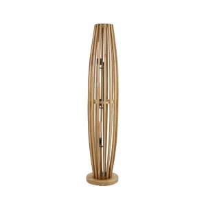 Giga Meubel Vloerlamp Orbit L – Mangohout Naturel – 3-Lichts – 145x28x