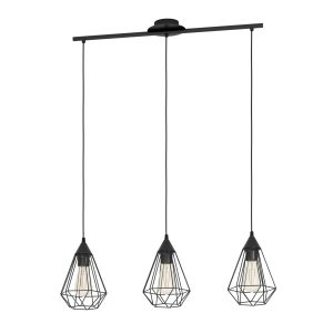 EGLO hanglamp Tarbes – e27 – 79 cm – zwart