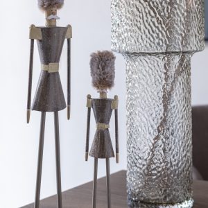 J-Line figuur Soldaat bont hoed – metaal – grijs – small J-Line figuur Soldaat bont hoed – metaal – grijs – small