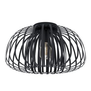 EGLO plafondlamp Encinitos 1 – e27 – ø 45 cm – zwart EGLO plafondlamp Encinitos 1 – e27 – ø 45 cm – zwart
