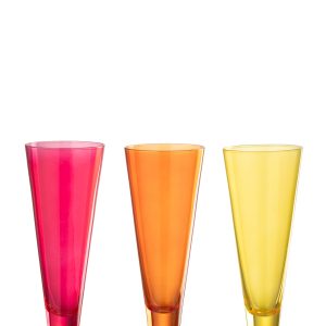 J-Line champagneglas – glas – mix – 3 stuks J-Line champagneglas – glas – mix – 3 stuks