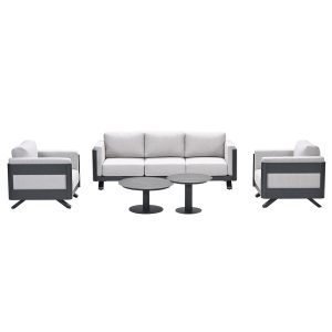 Garden Impressions Loungeset Medellin 5-delig – valley sand