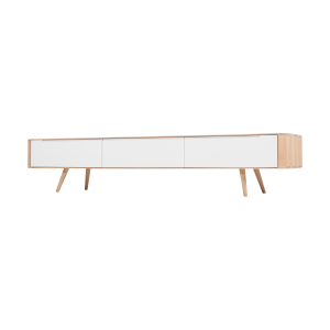 Gazzda Ena Lowboard TV meubel – Whitewash – 225 cm