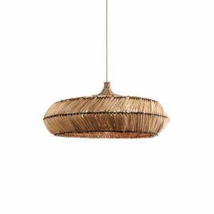 GOOD&MOJO hanglamp Rinjani – naturel – Ø70cm GOOD&MOJO hanglamp Rinjani – naturel – Ø70cm