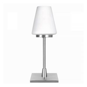 Highlight tafellamp Oscar – 1 lichts – 10 x 27 cm – mat chroom