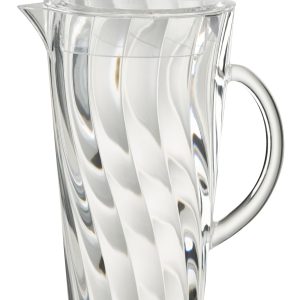 J-Line karaf Wave – kunststof – transparant J-Line karaf Wave – kunststof – transparant