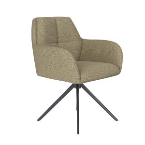 Housecraft Living Pete Eetkamerstoel Draaibaar Metaal Pistache groen Housecraft Living Pete Eetkamerstoel Draaibaar Metaal Pistache groen