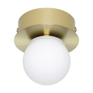 EGLO plafondlamp Mosiano – led – ø 11 cm – goud/wit EGLO plafondlamp Mosiano – led – ø 11 cm – goud/wit
