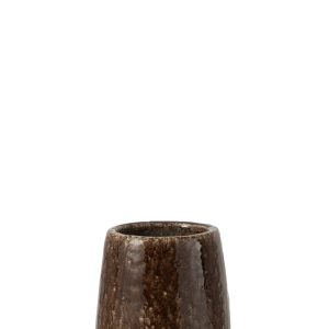 J-Line bloempot 2 Delig – keramiek – wit/bruin – large J-Line bloempot 2 Delig – keramiek – wit/bruin – large